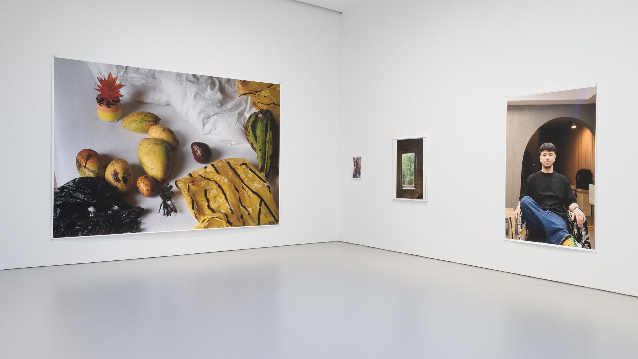 Installation view, Wolfgang Tillmans: Fold Me, David Zwirner, New York, 2023