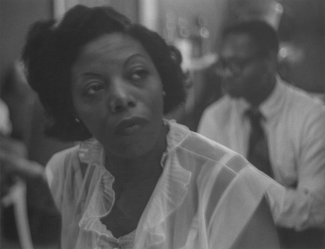 A silver gelatin print by Roy DeCarava, titled Mary Lou Williams, dated 1952.