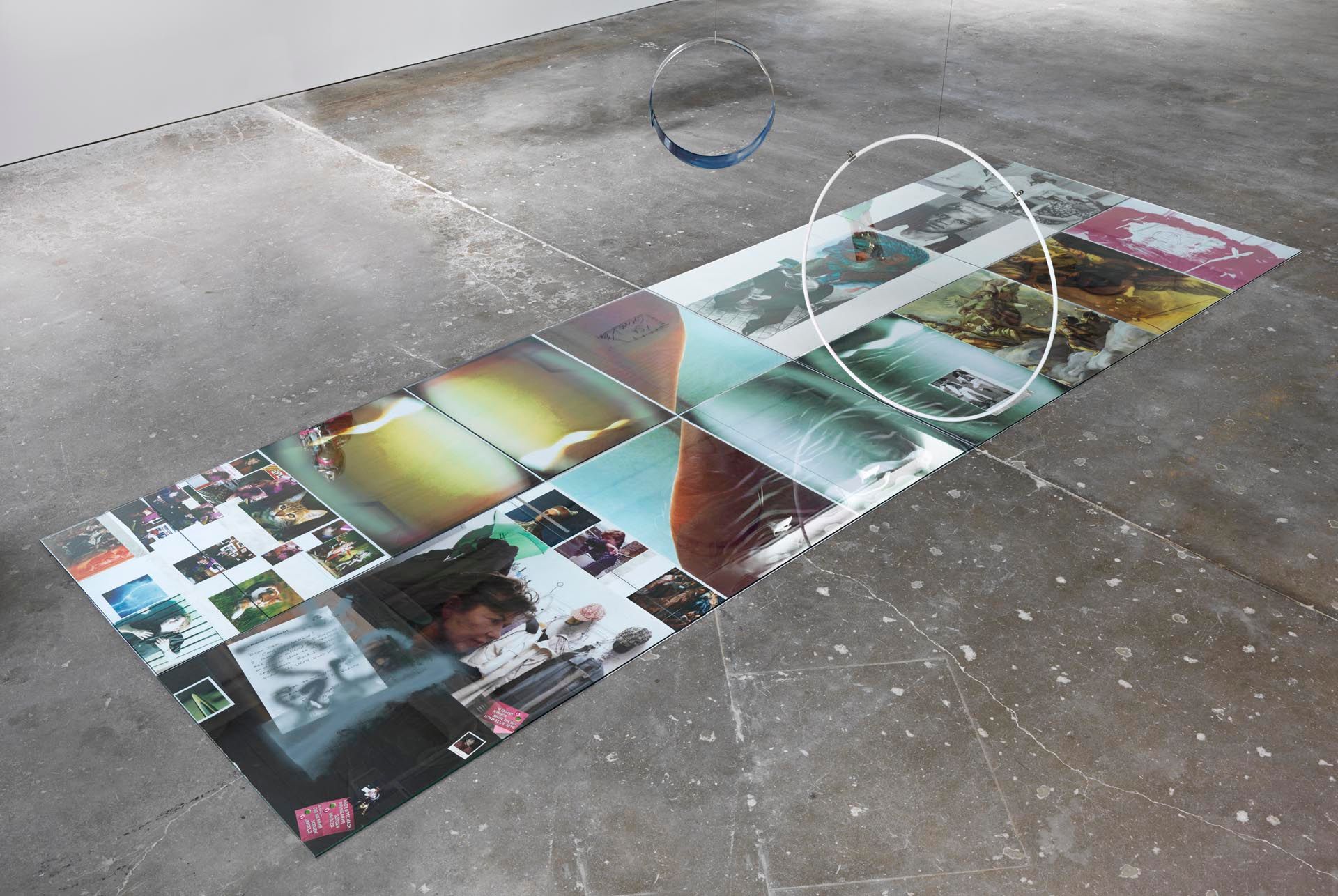 An untitled sculpture by Isa Genzken, dated 2014.