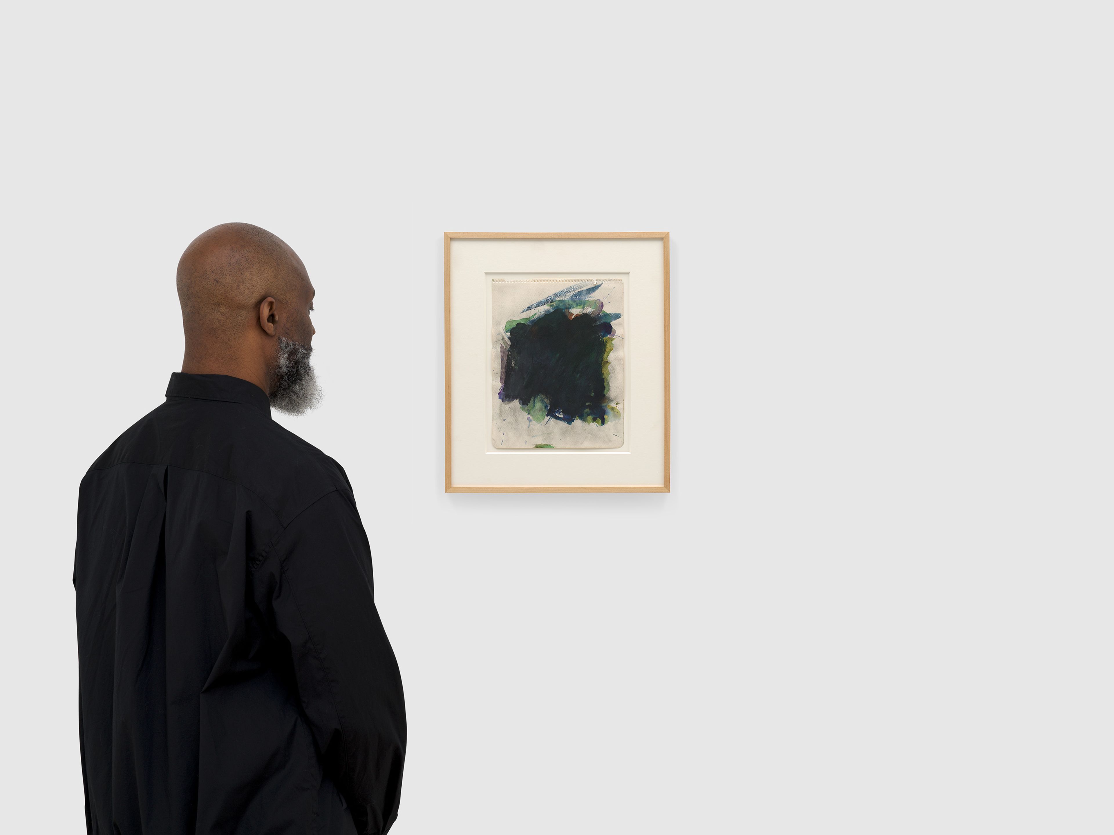 An untitled work on paper by Joan Mitchell, dated circa 1964.