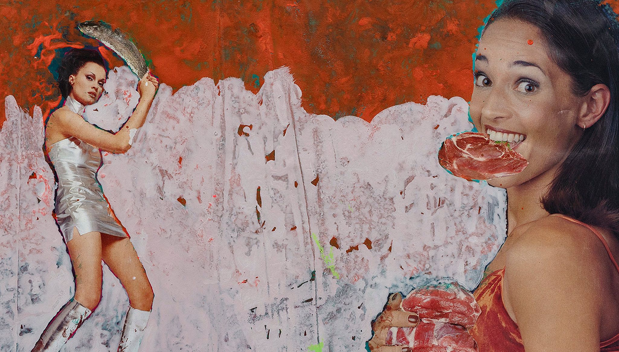 An artwork series by Franz West called Homepage, dated 2000
