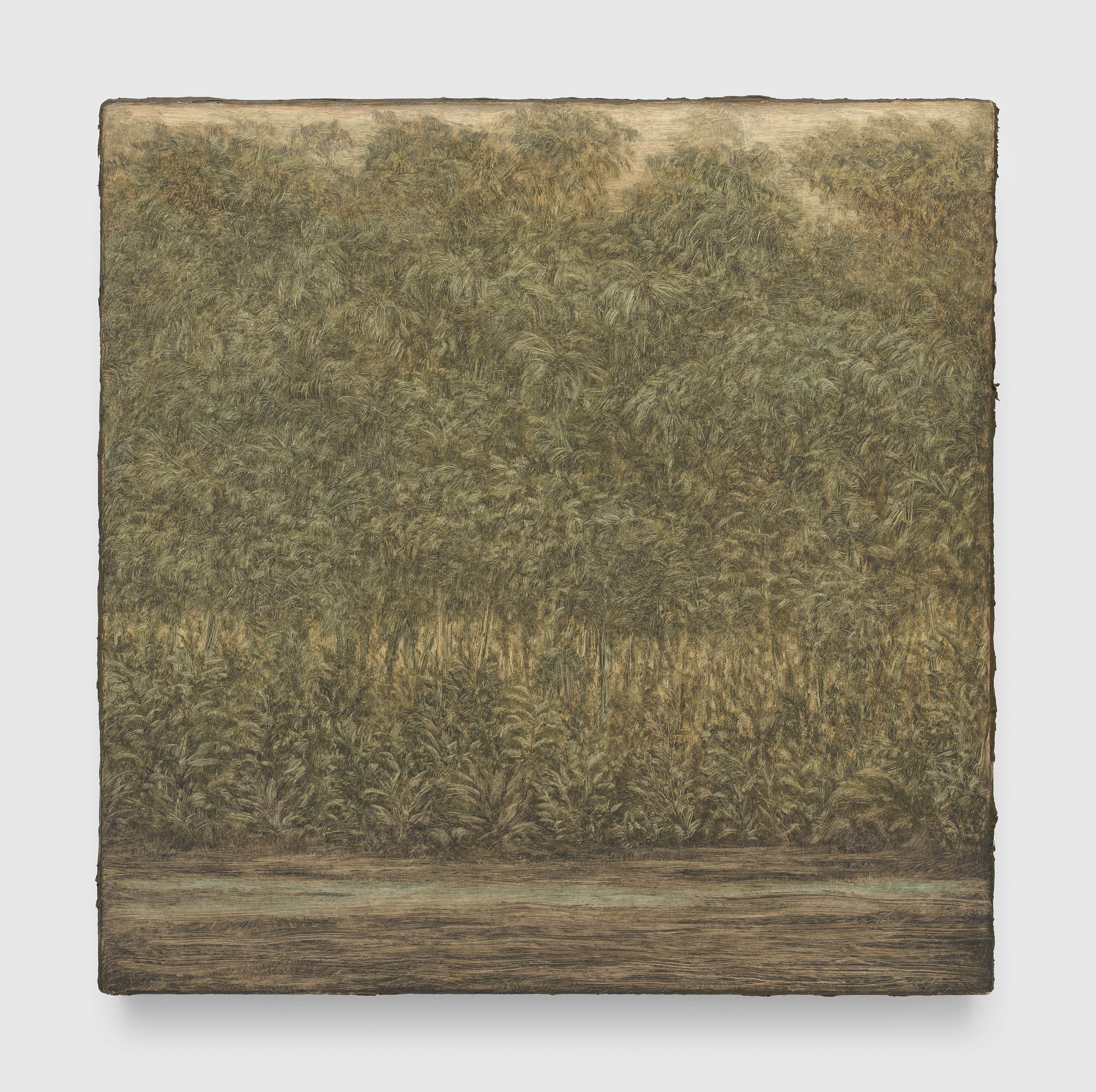 A painting by Lucas Arruda, called Untitled (from the Deserto-Modelo series), dated 2023.