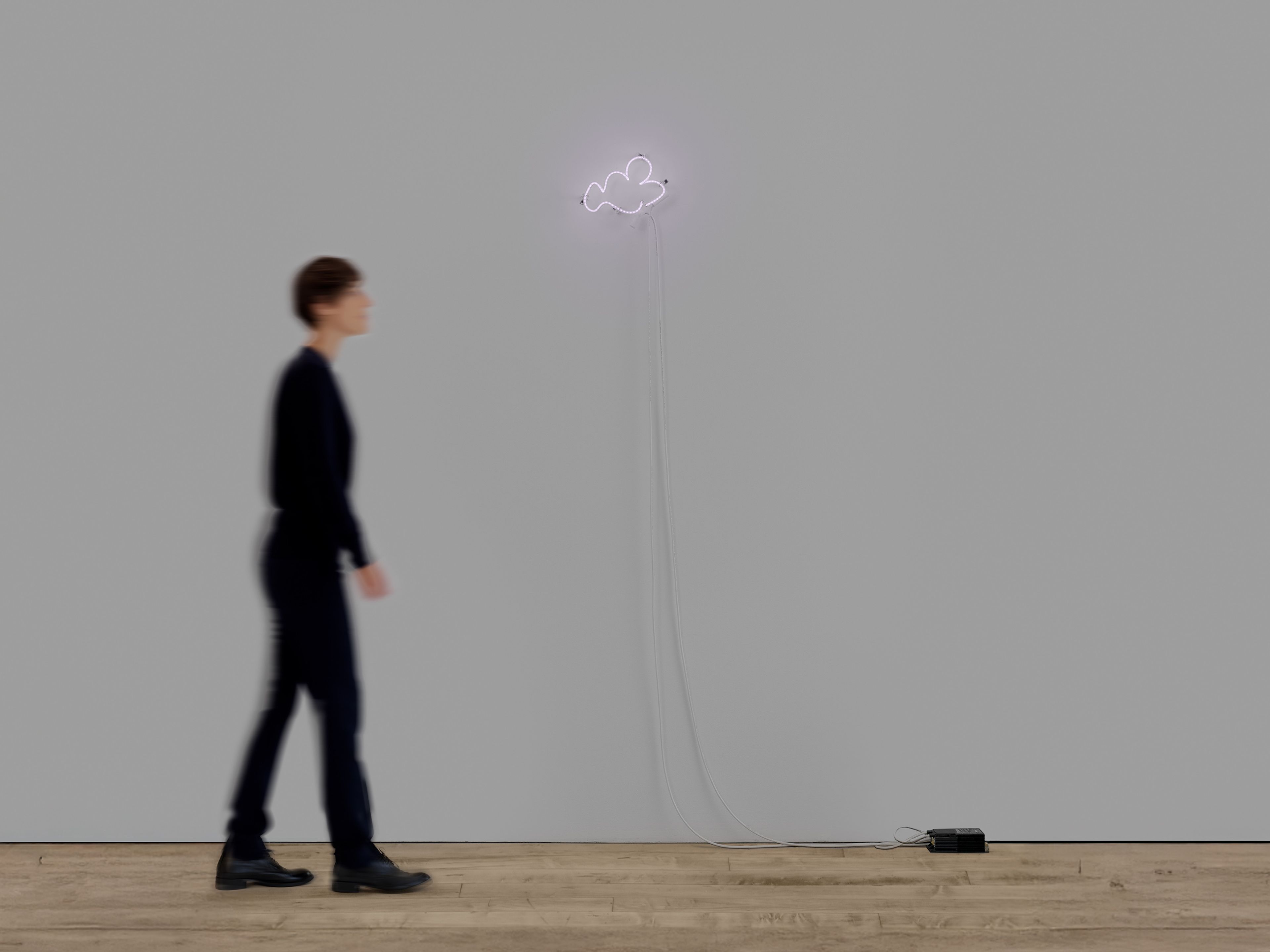 A sculpture by EJ Hill, titled sky study (alto), dated 2025.