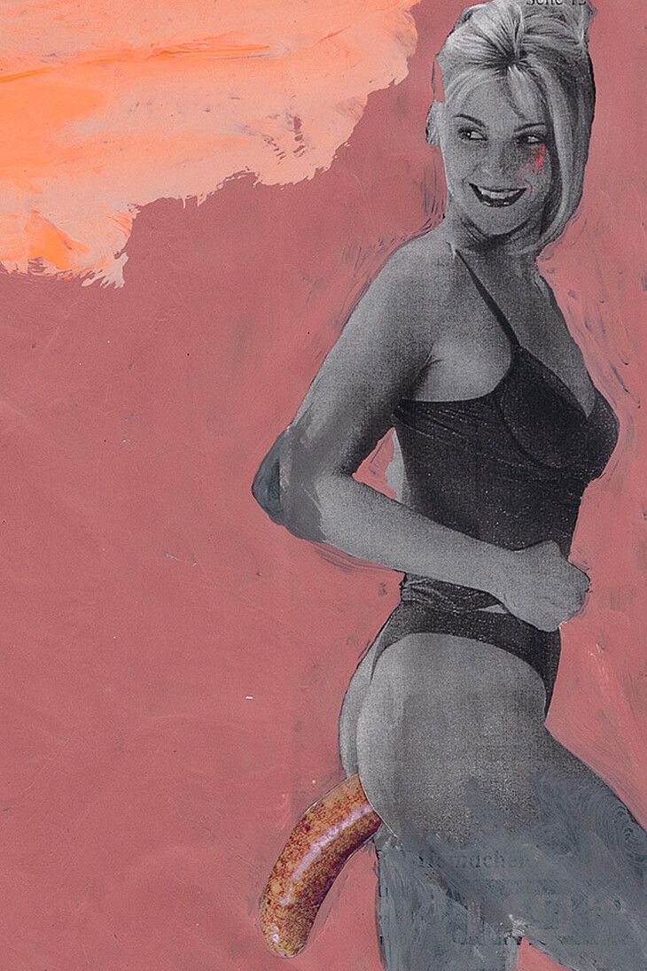An artwork series by Franz West called Homepage, dated 2000