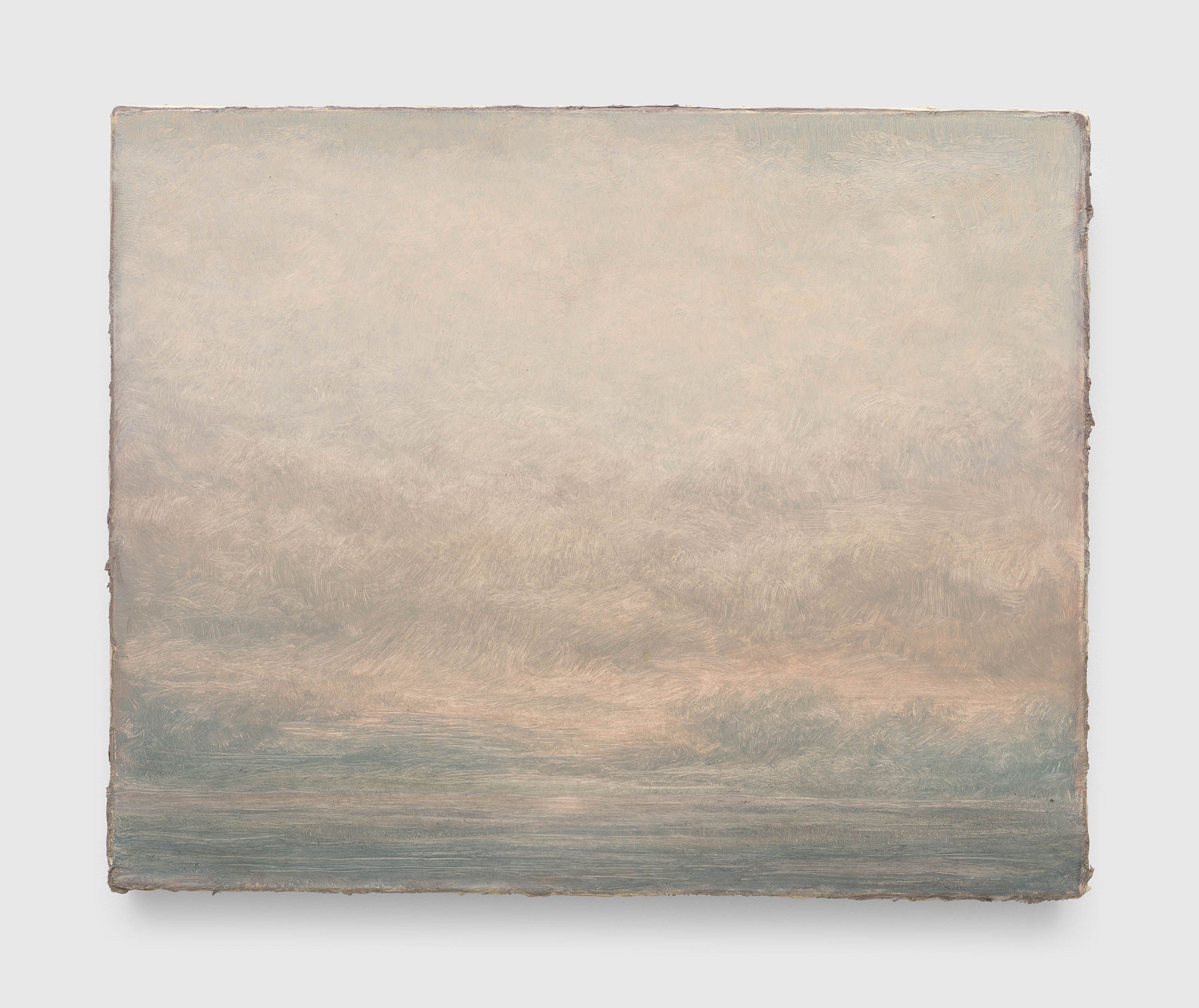 A painting by Lucas Arruda, called Untitled (from the Deserto-Modelo series), dated 2023.