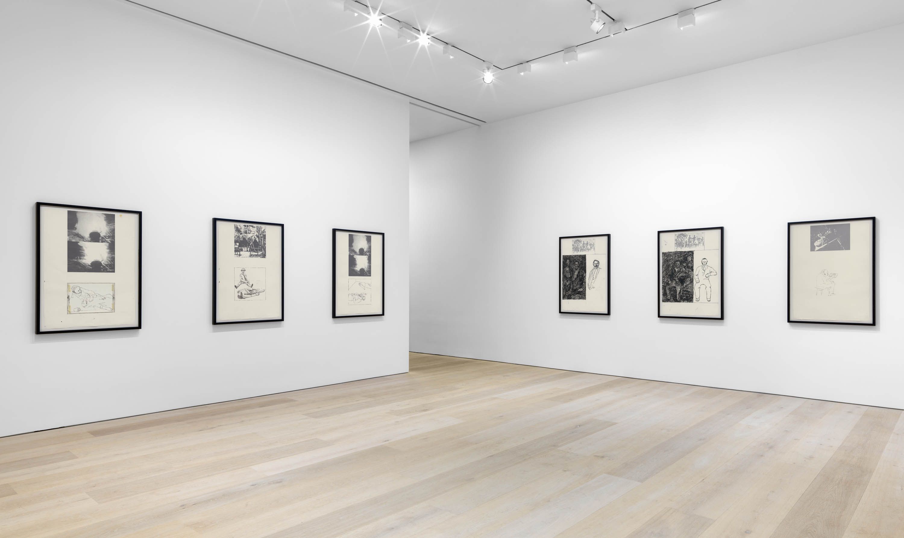 Installation view, Juan Muñoz: Seven Rooms, David Zwirner, New York, 2022