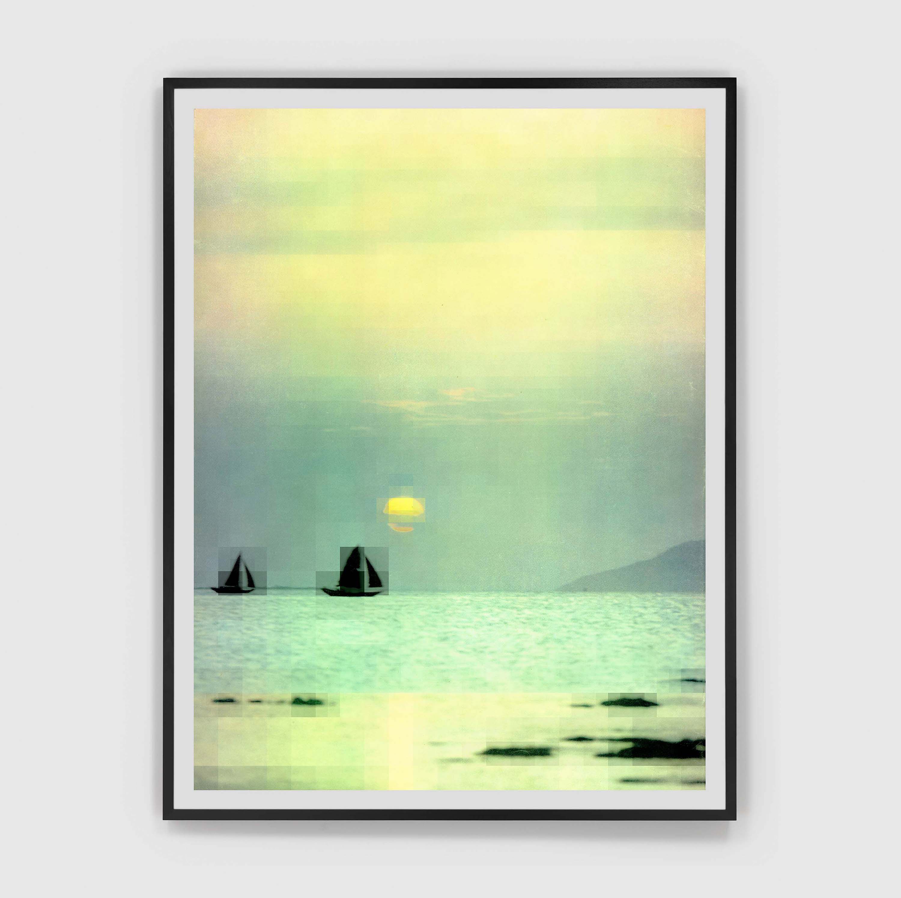 A chromogenic print with Diasec by Thomas Ruff, titled tableau chinois_20, dated 2020.