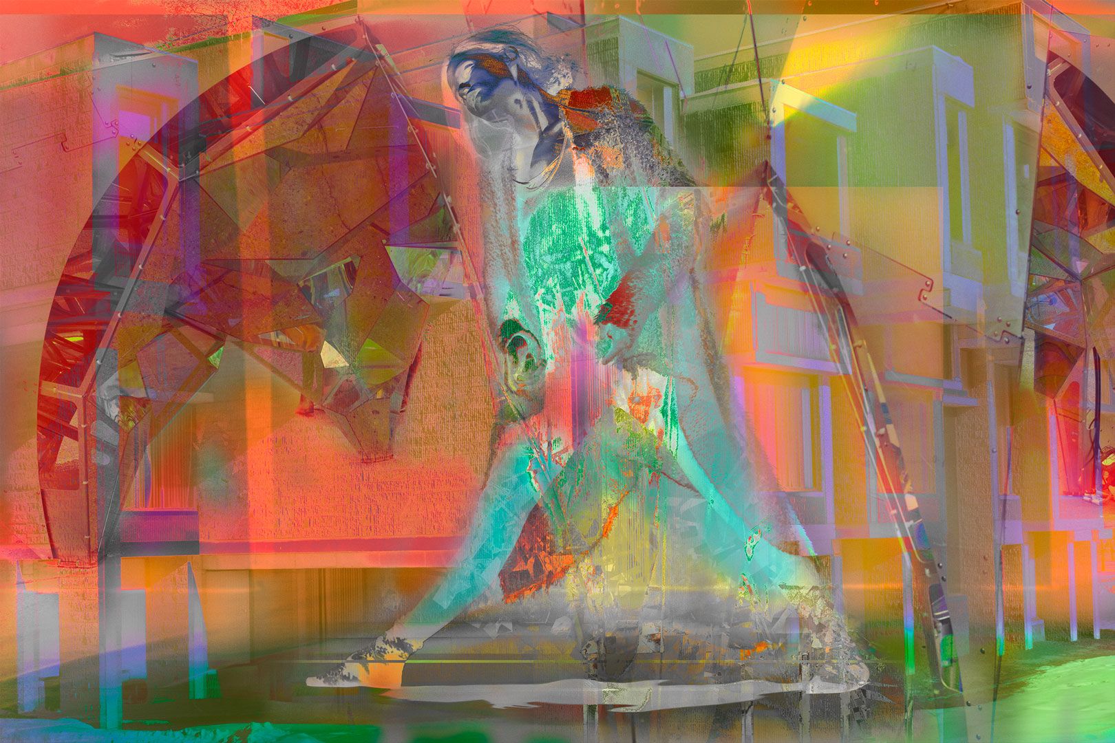 A photograph by James Welling, titled 9812, dated 2016