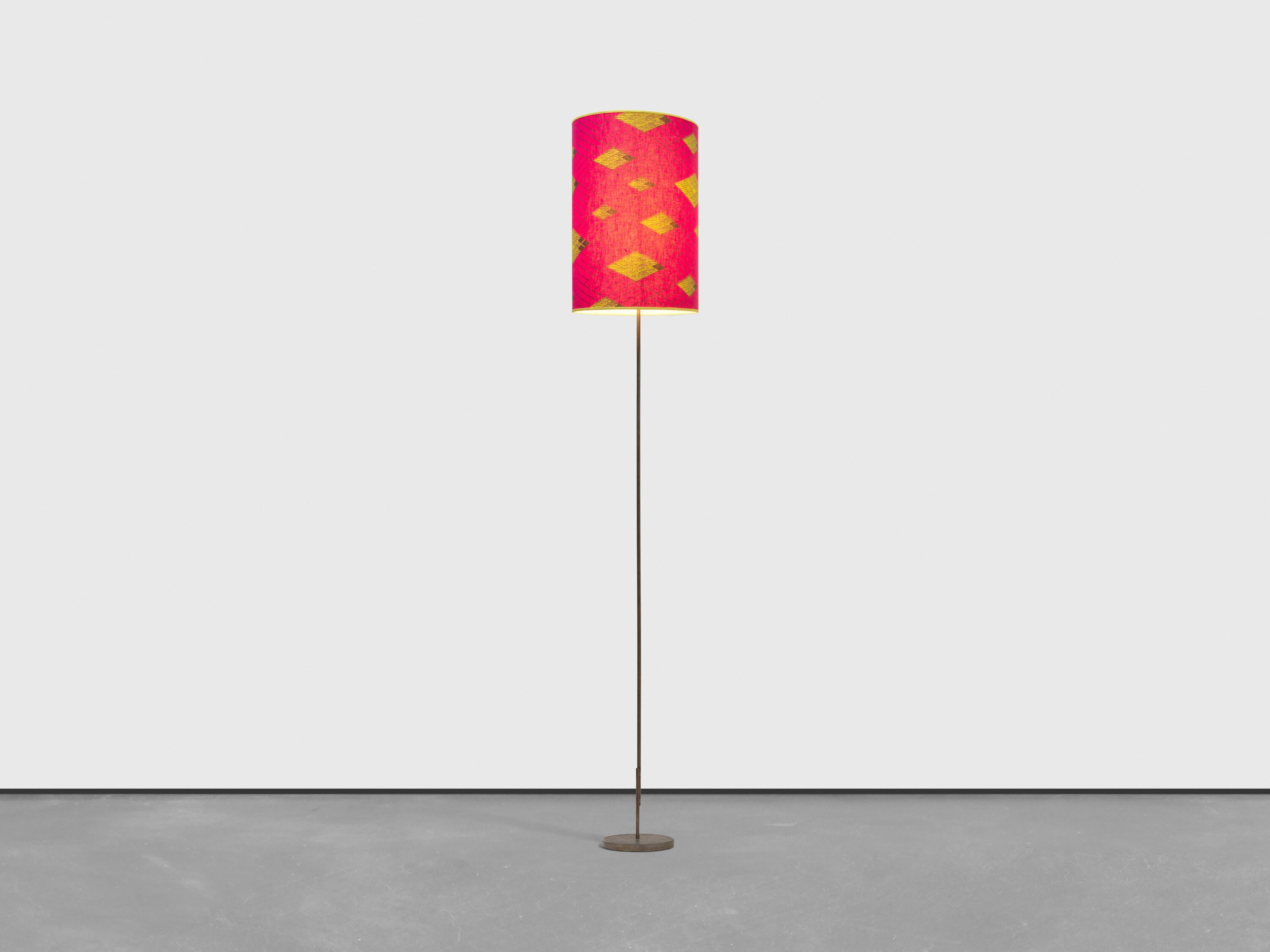 A furniture artwork by Franz West, titled Lamp, dated 2003.