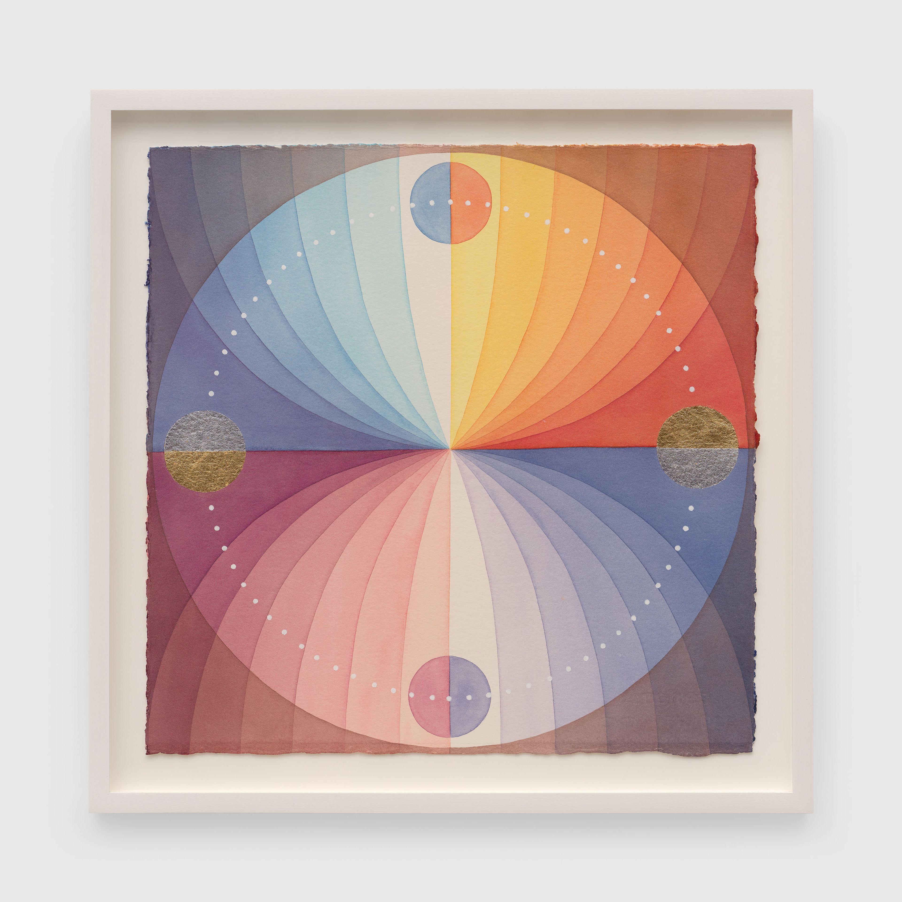 A work on paper by Field Kallop, titled Portal Study, dated 2025.