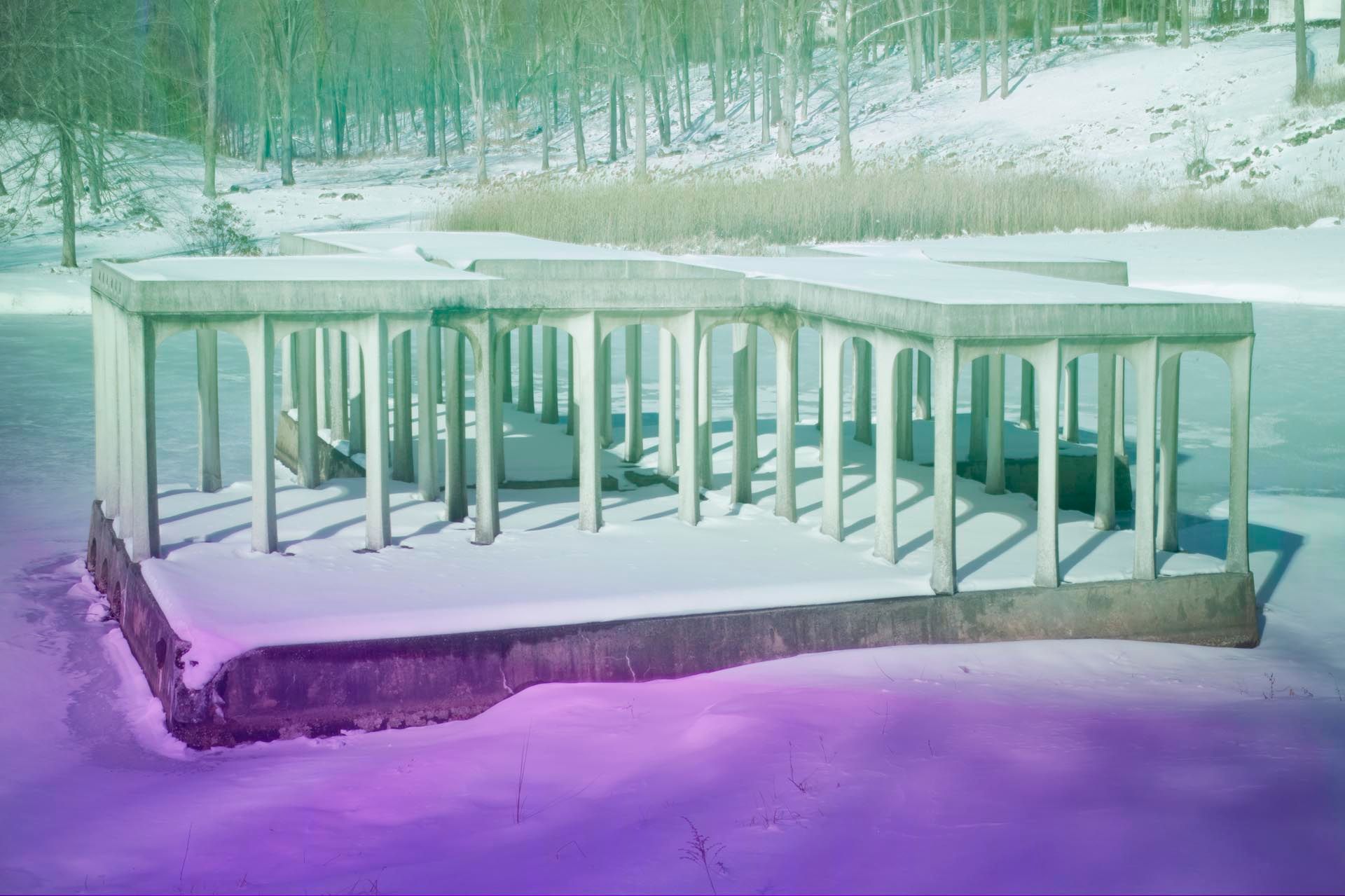 A photograph by James Welling, titled 0699, dated 2009.
