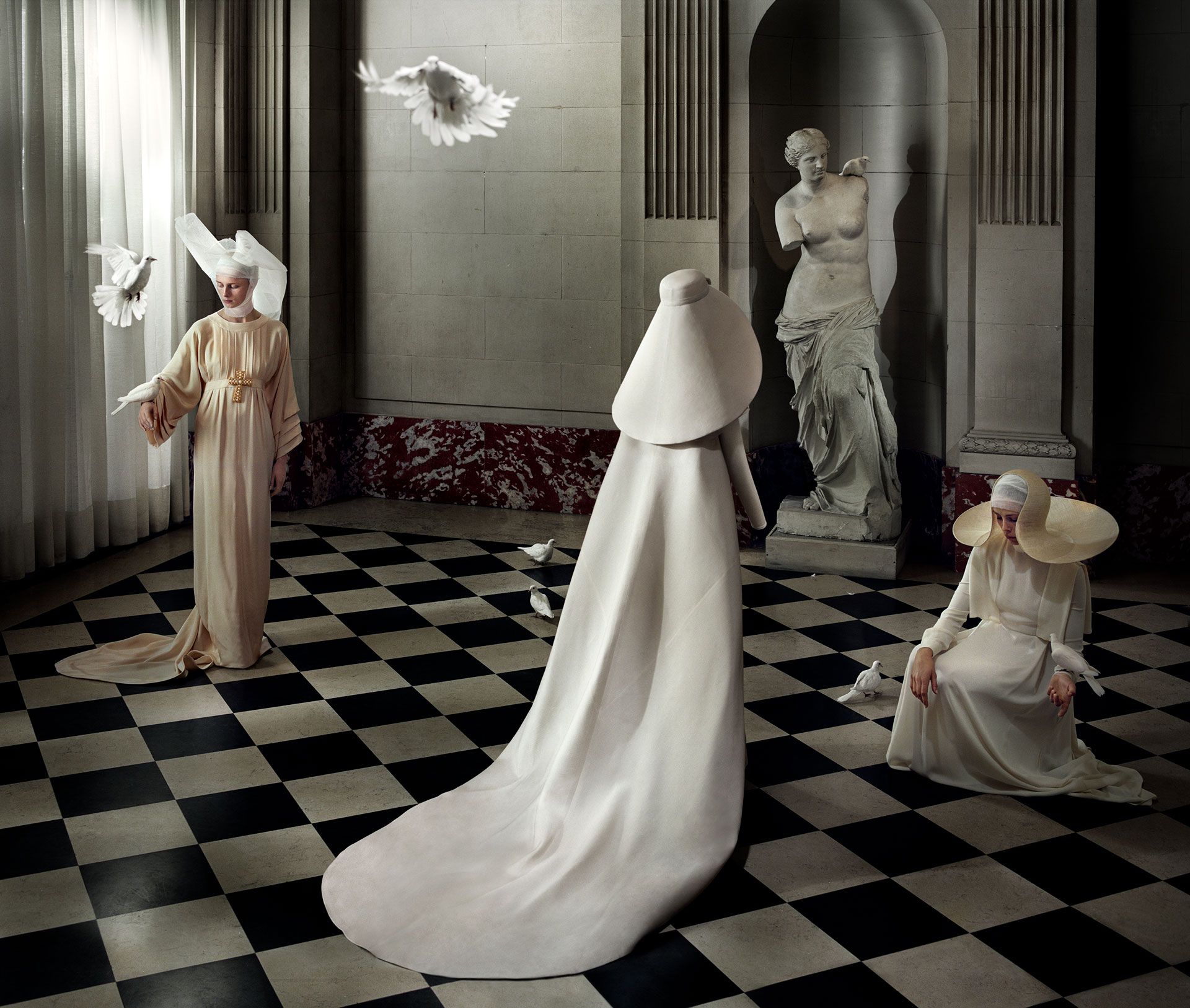 An archival pigment print by Philip-Lorca diCorcia, titled Vogue, May 2018, #6, dated 2018.