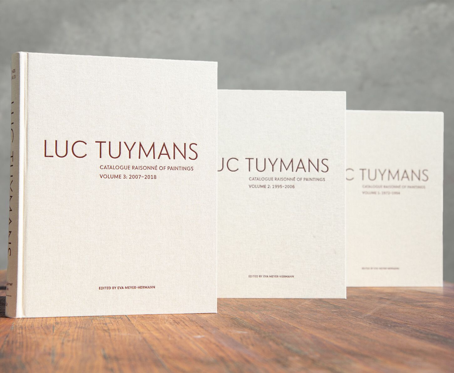 Luc Tuymans Catalogue Raisonné of Paintings: Volumes 1-3