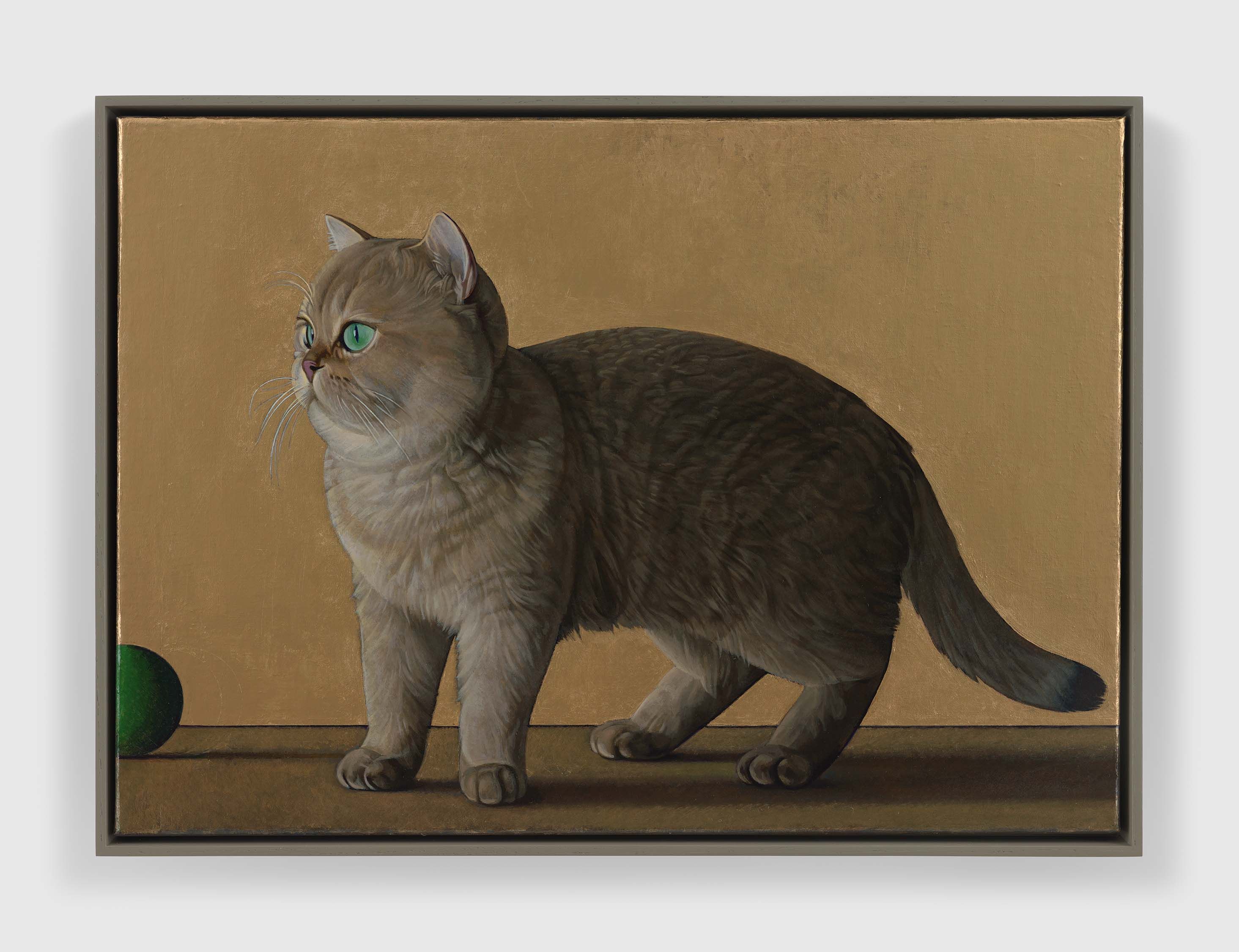 A painting by Liu Ye, titled Nao Nao, dated 2023.