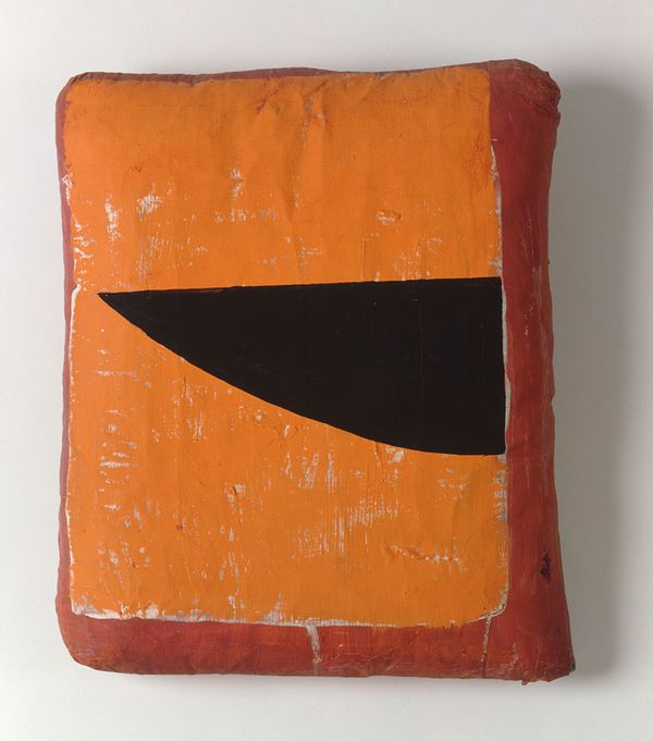 Palermo — Kissen mit schwarzer Form