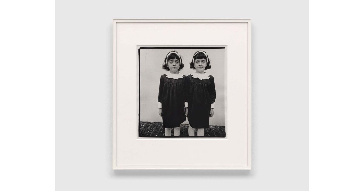Diane Arbus Identical Twins Roselle N J 1966 1966 David Zwirner diane-arbus-identical-twins-roselle-n-j-1966-1966-david-zwirner