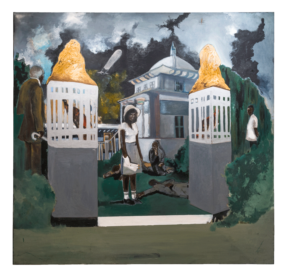 Noah Davis: Black Wall Street, 2008 | David Zwirner