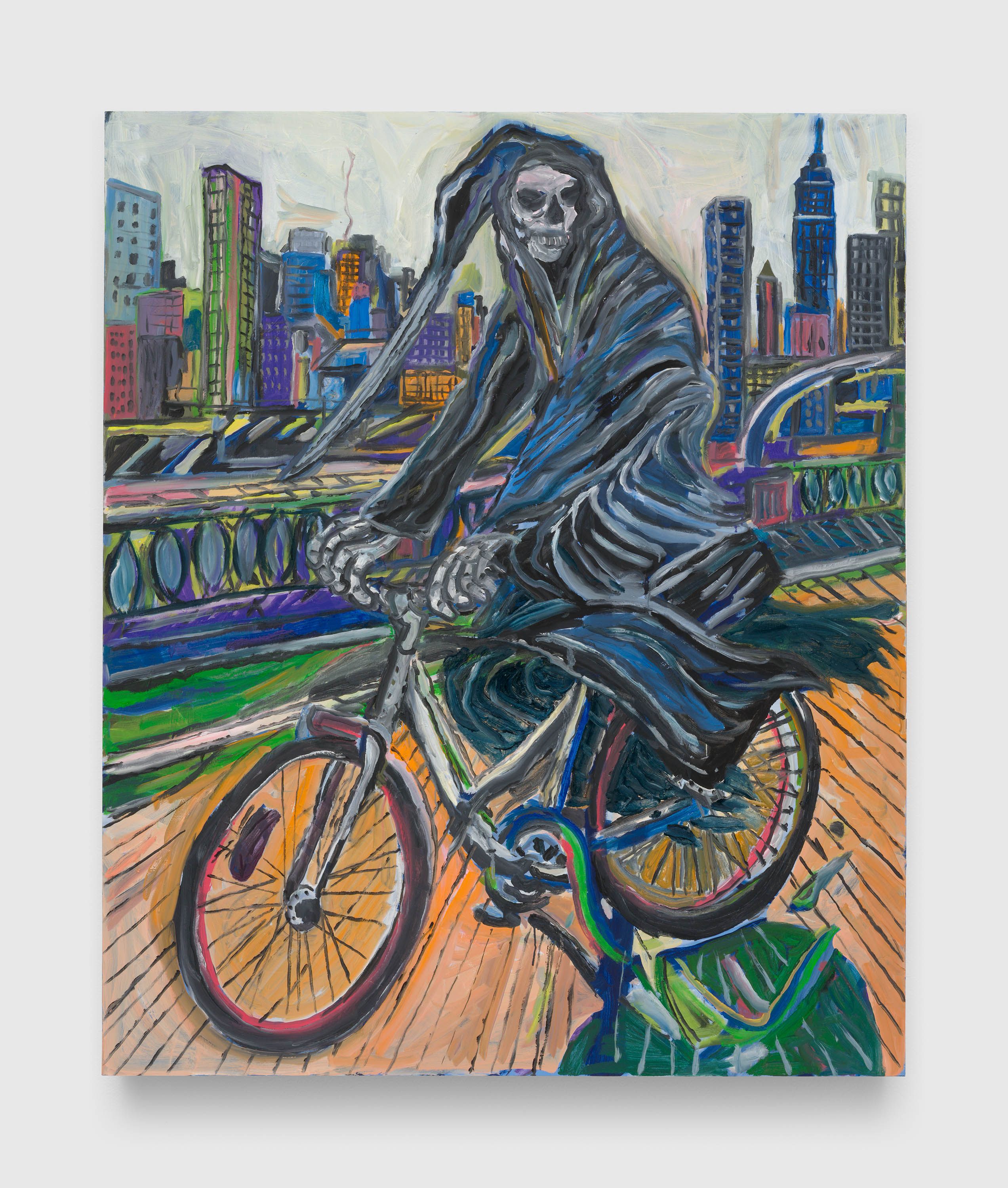 シャーマン絵画 Josh Smith: The Villager, 2025 | David Zwirner