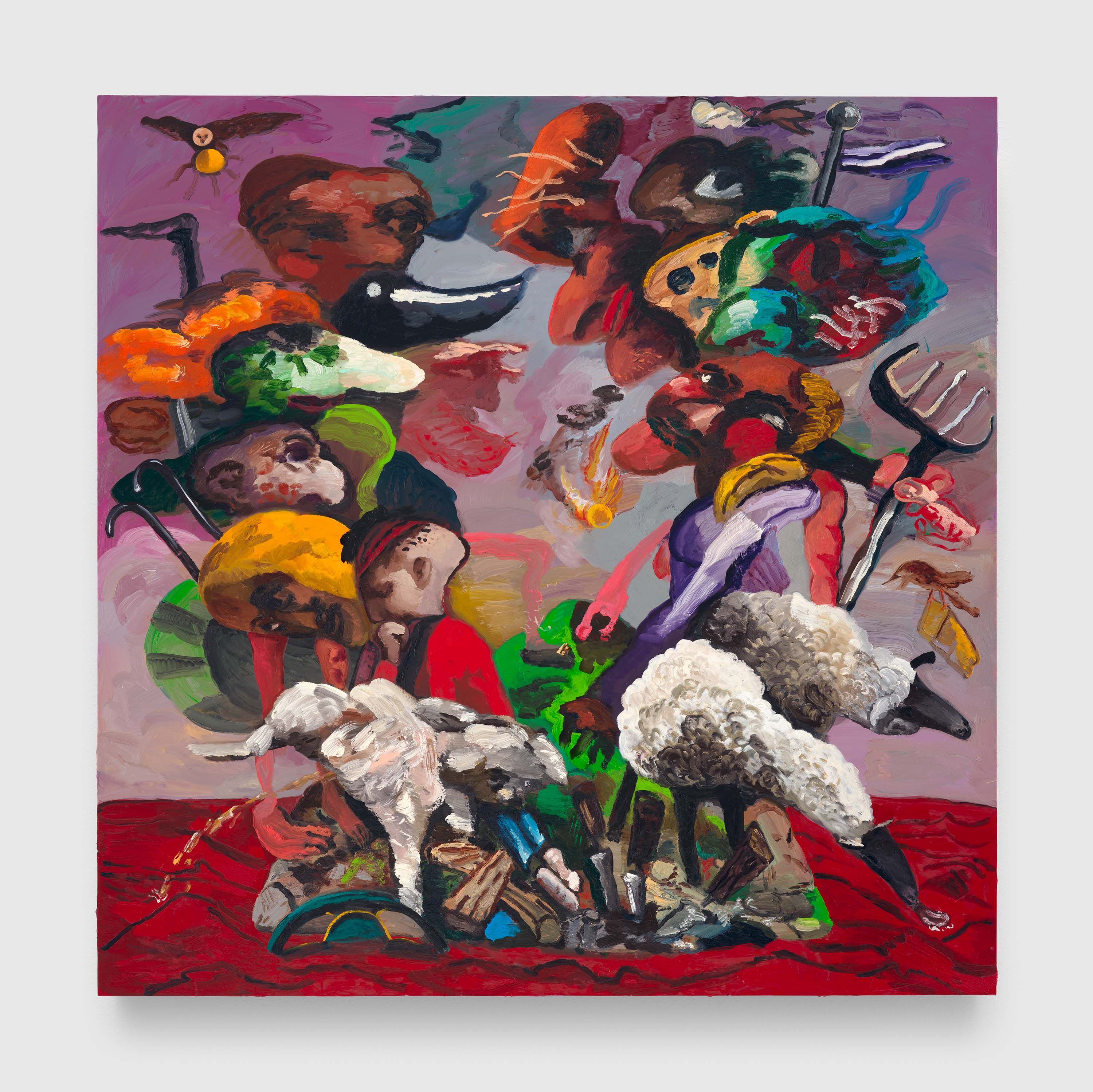 Dana Schutz: The Island, 2023 | David Zwirner