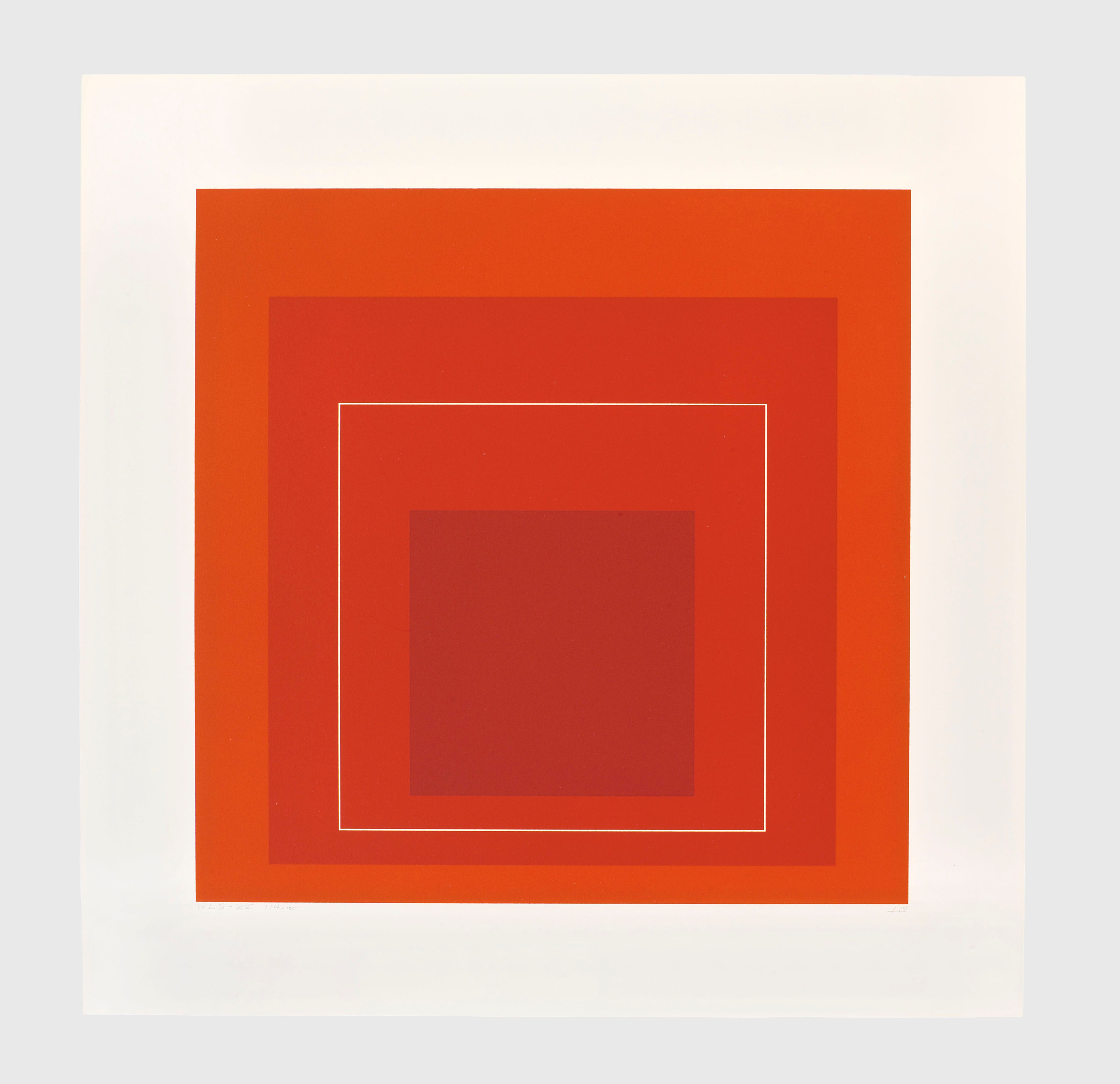 Josef Albers: WLS XV, 1966 | David Zwirner
