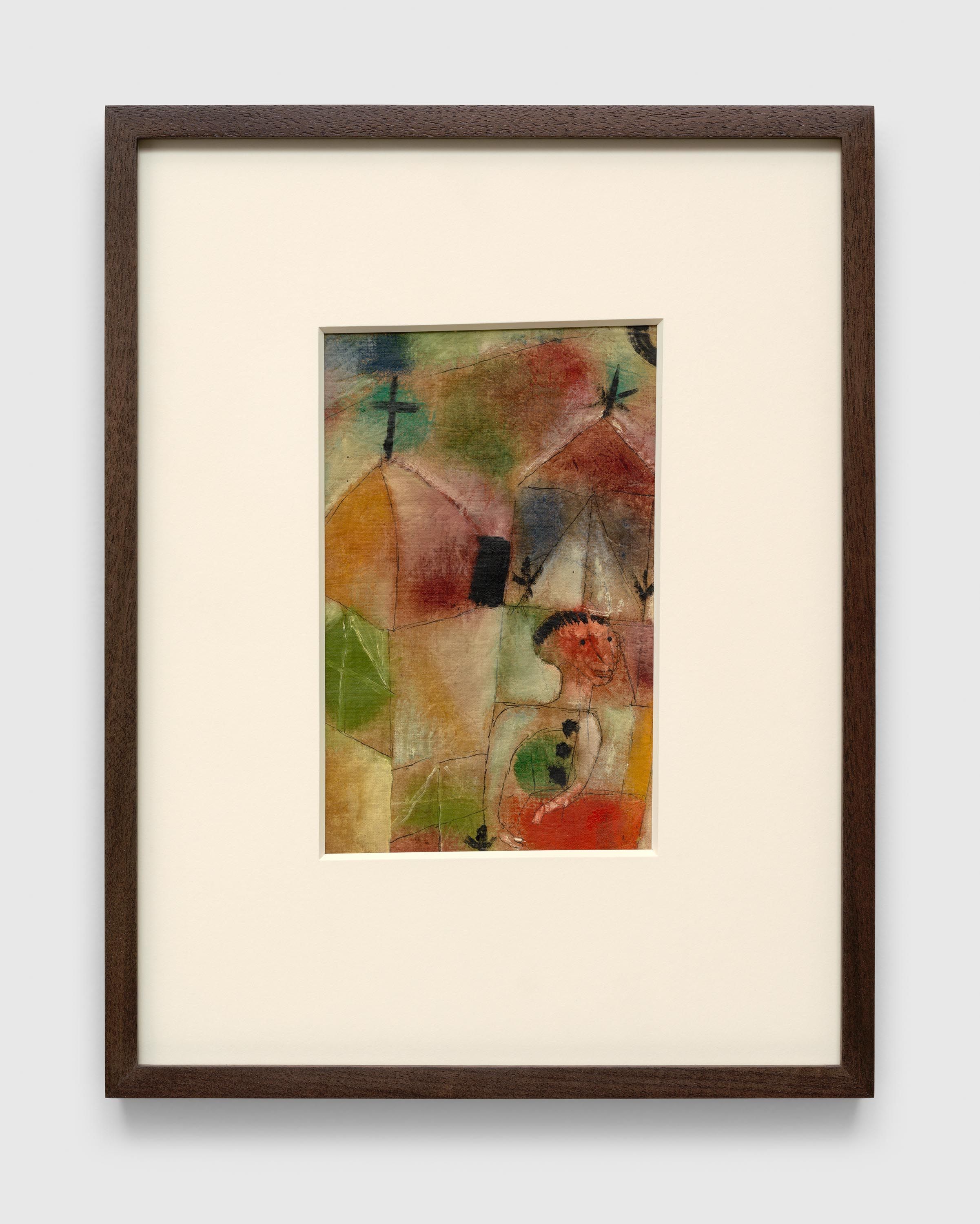 Paul Klee: Mädchen am Fenster (Girl at the window), 1920 | David