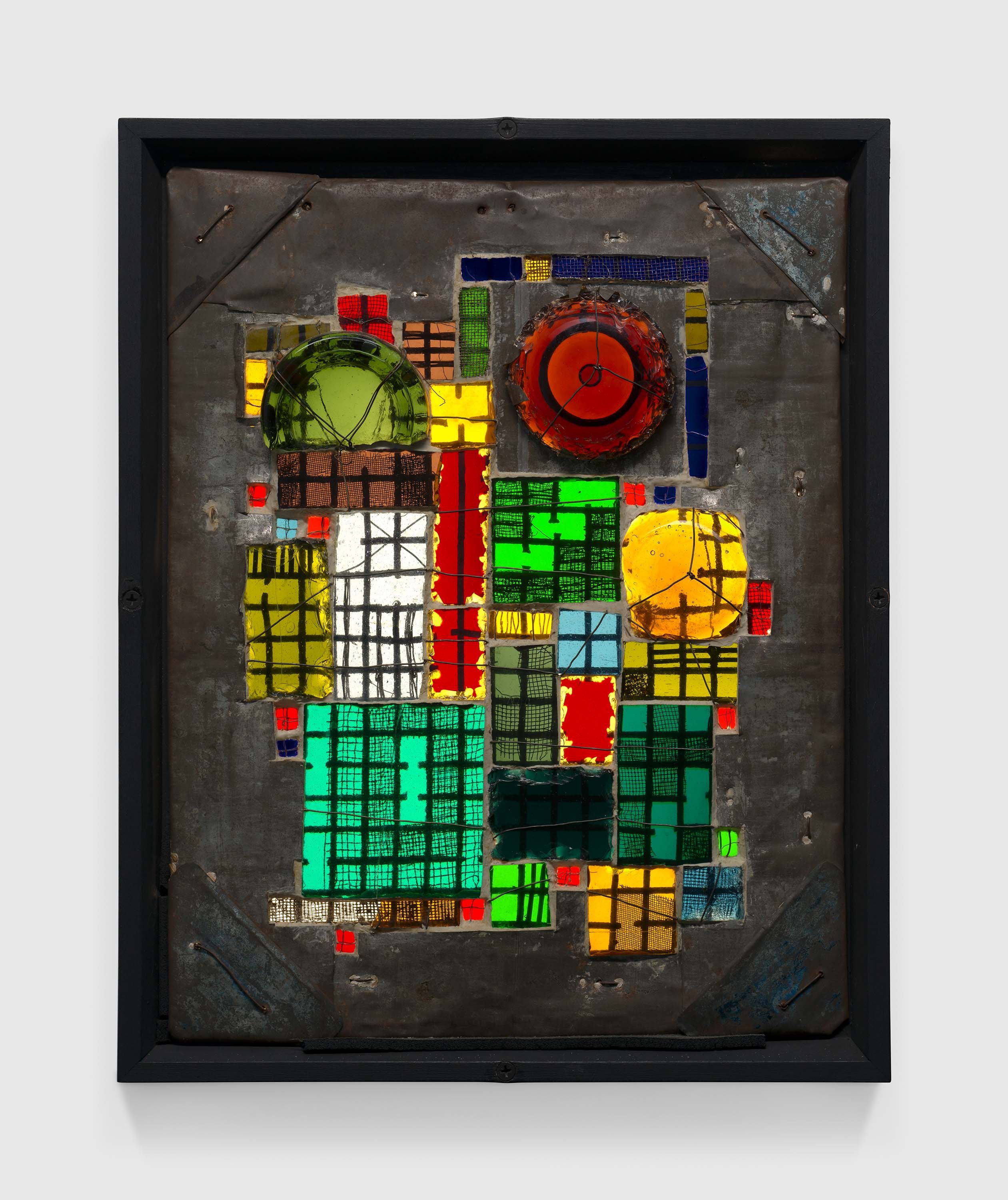 Josef Albers: Scherben und Gitterbild (Shards in Screens), c