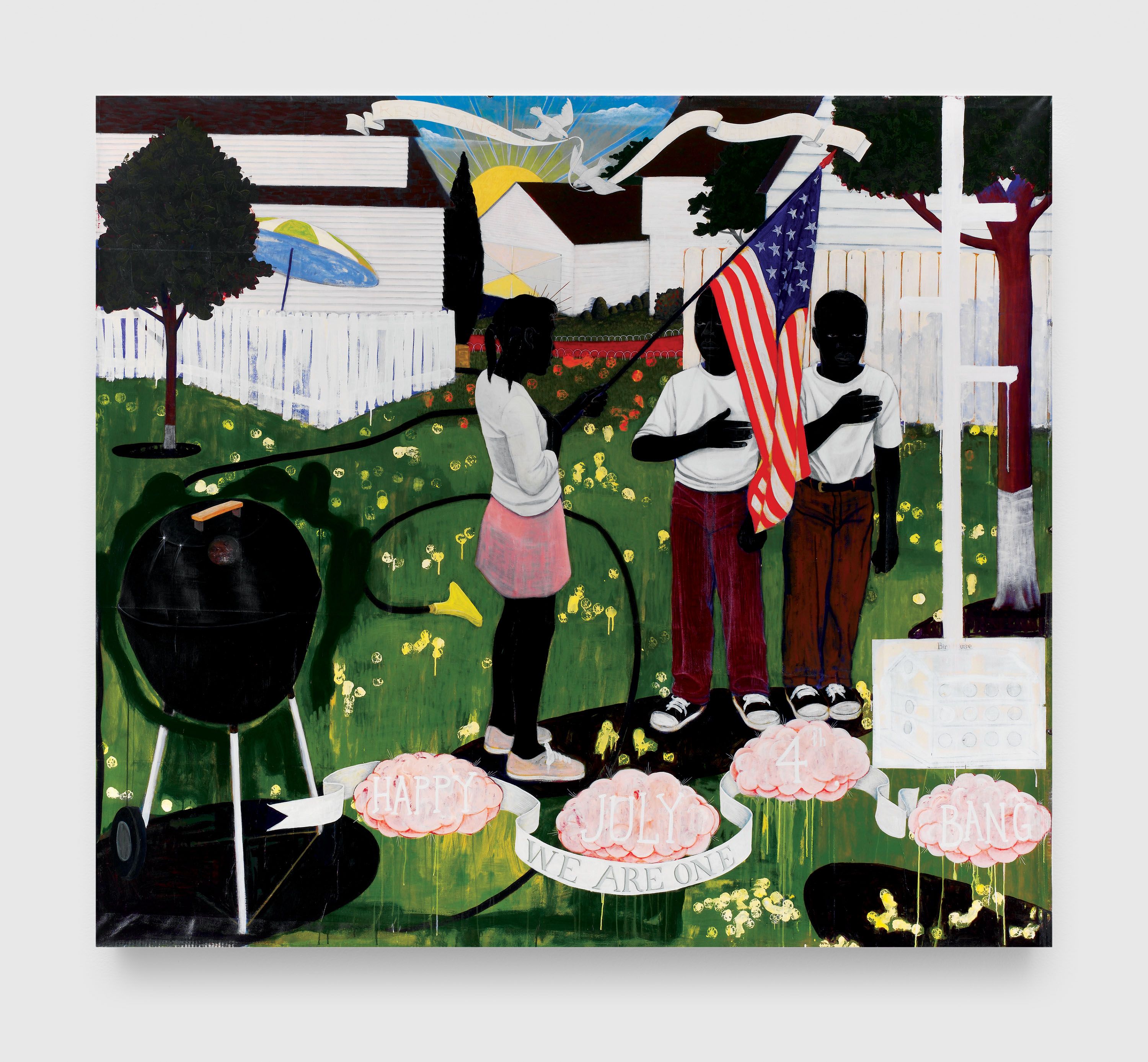 Kerry James Marshall: Bang, 1994 | David Zwirner