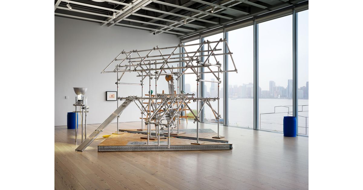Jason Rhodes Ladder Jason Rhoades: Installation view, Jason Rhoades: Sutter’s Mill, Whitney ...