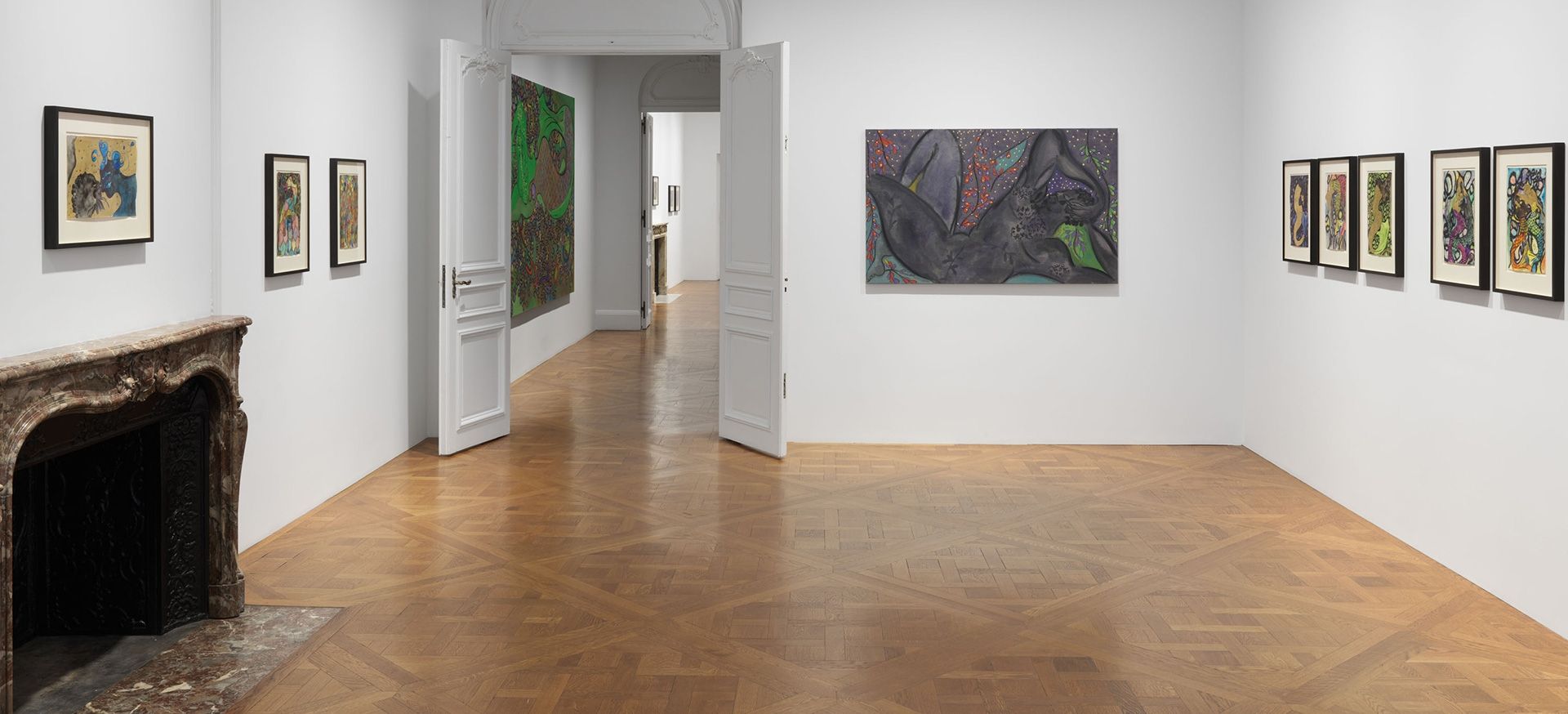 Chris Ofili: Dangerous Liaisons | David Zwirner