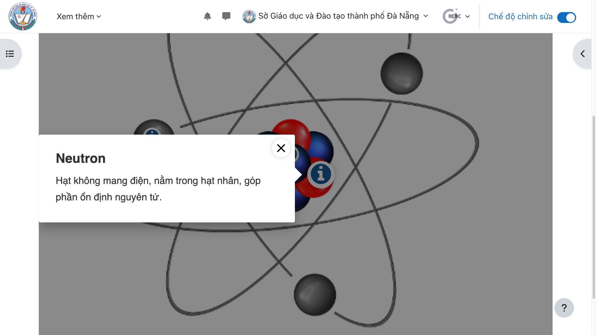 Hướng dẫn thêm bài giảng điện tử SCORM, học liệu tương tác và học liệu 3D trên LMS