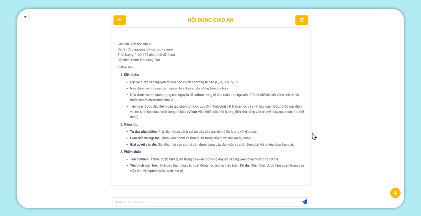 E-Master: Công cụ hỗ trợ giáo viên Việt Nam soạn giáo án và tạo slide theo GDPT 2018