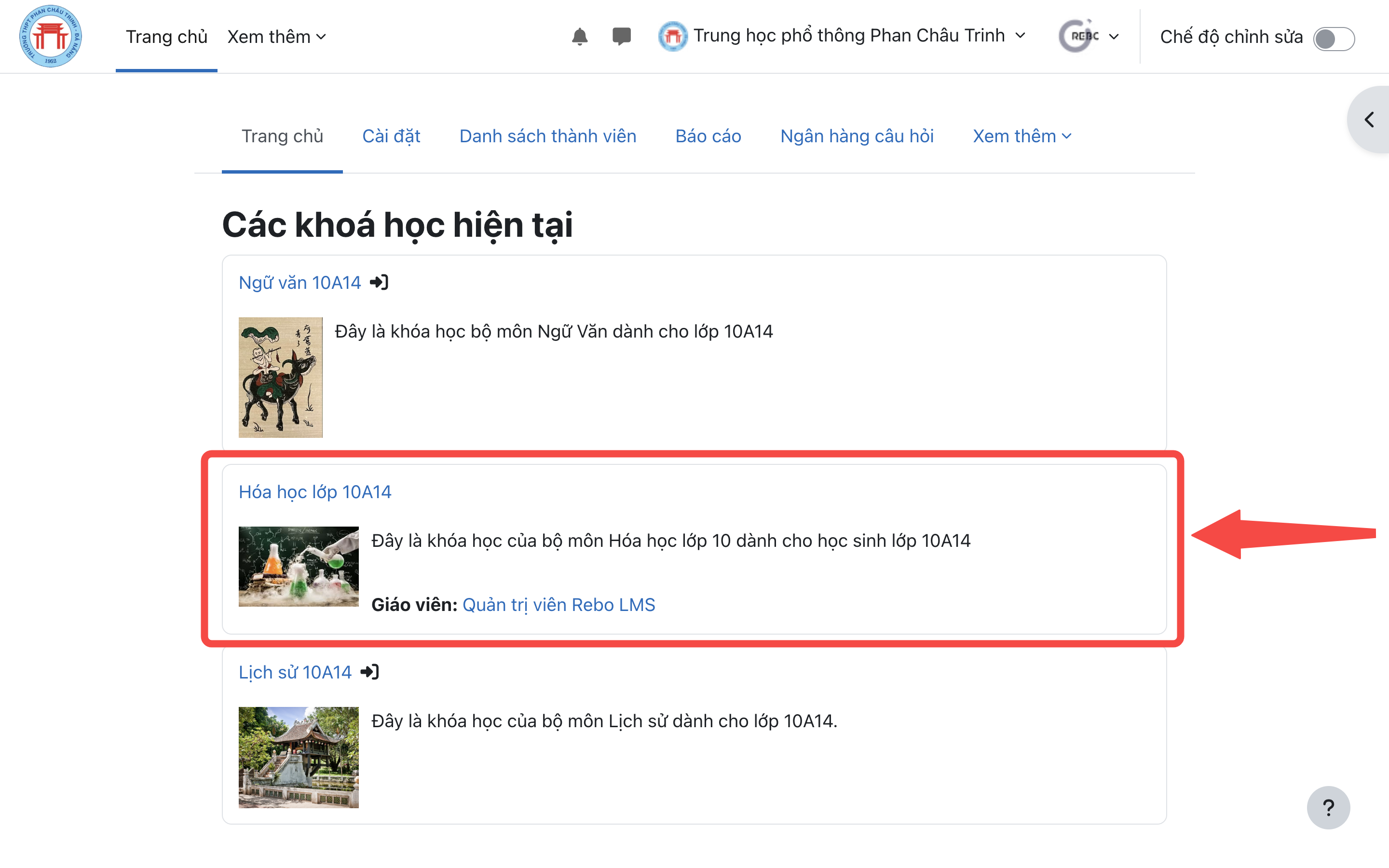 Hướng dẫn tạo bài đọc trong khóa học trên LMS