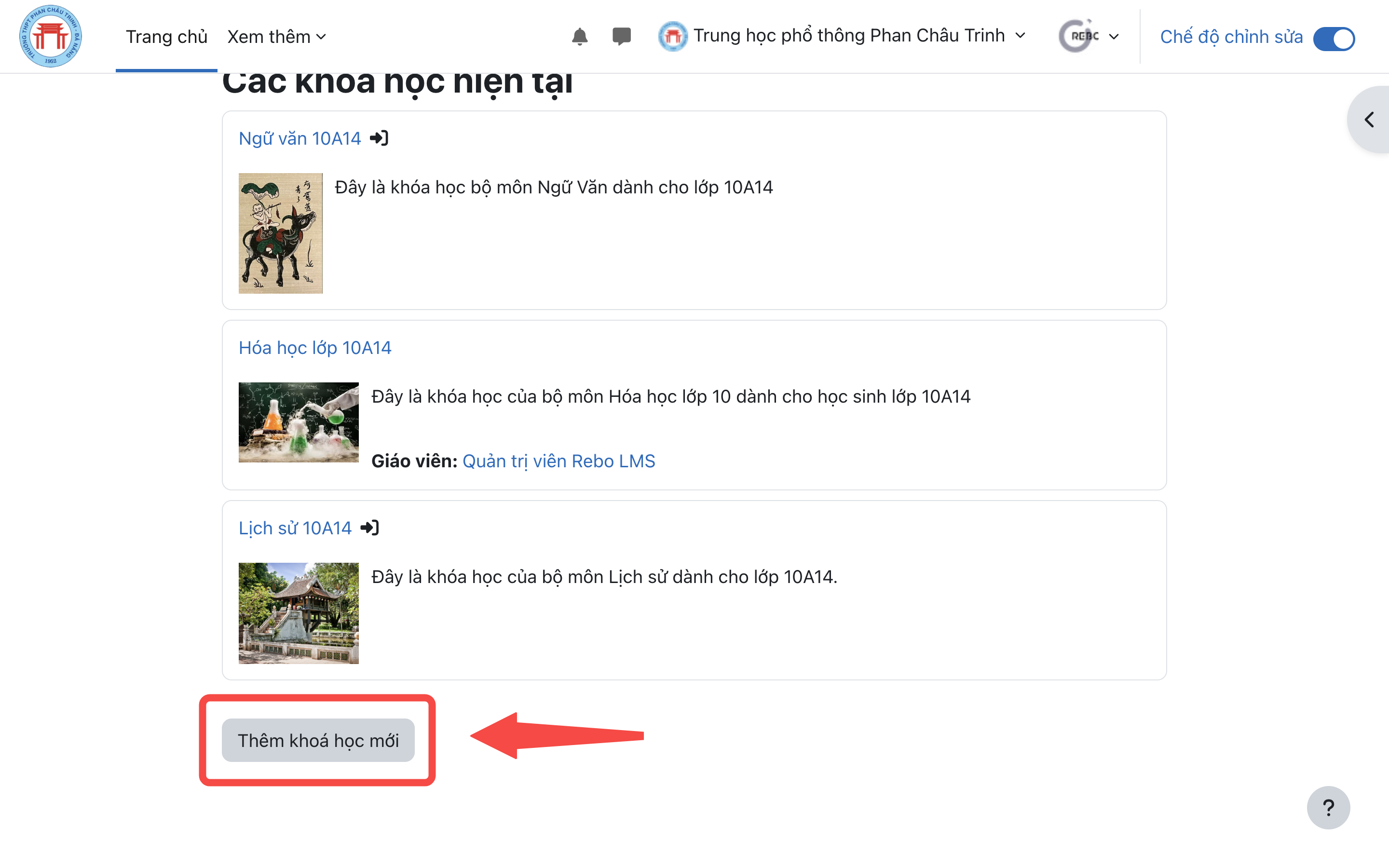 Hướng dẫn tạo khóa học trên LMS