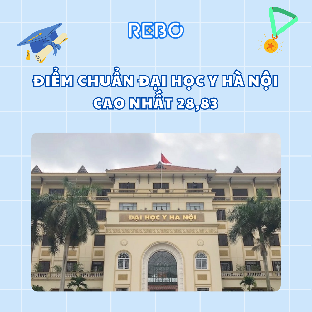 Điểm chuẩn đại học Y Hà Nội cao nhất 28,83