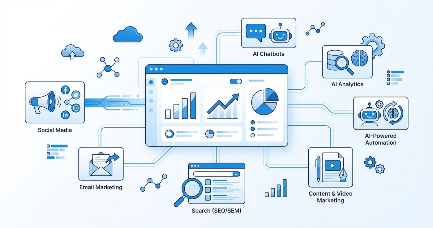 Trends and benchmarks shaping B2B SaaS marketing in 2025