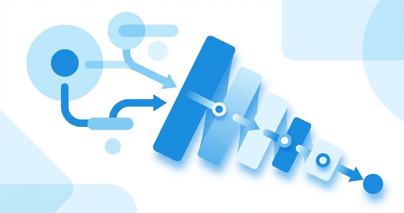 B2B buyer journey showing decisions made before website visits