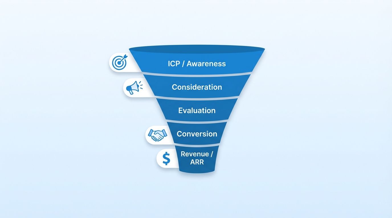 GTM strategy framework for B2B SaaS under $5M ARR