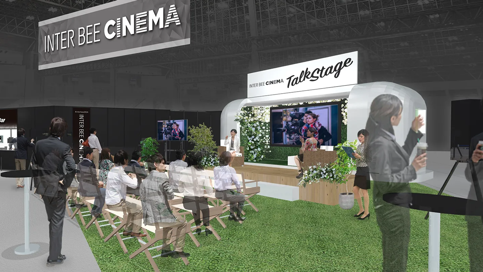 INTER BEE CINEMA 2025 Talkstage 公式ビジュアル