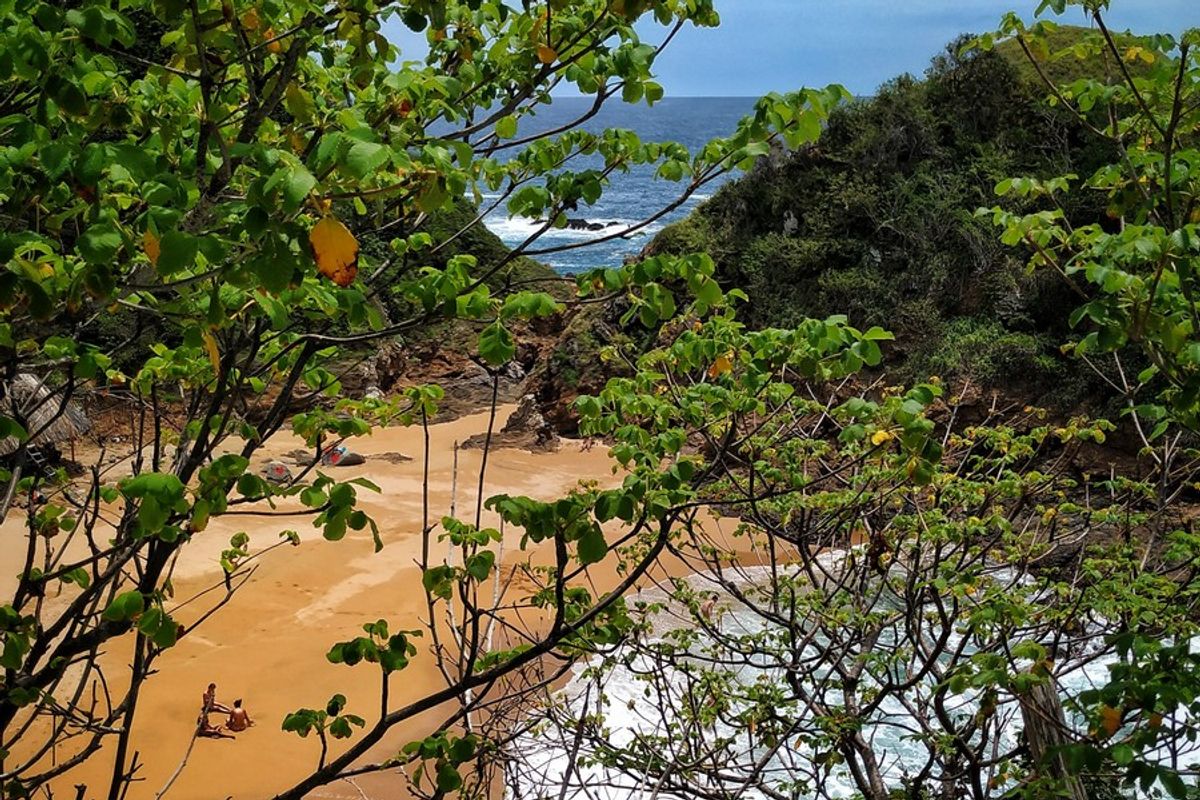 Playa del Amor en Zipolite, Oaxaca