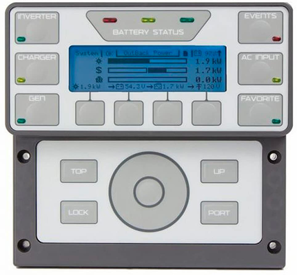 Outback Power Mate3 solar monitoring system