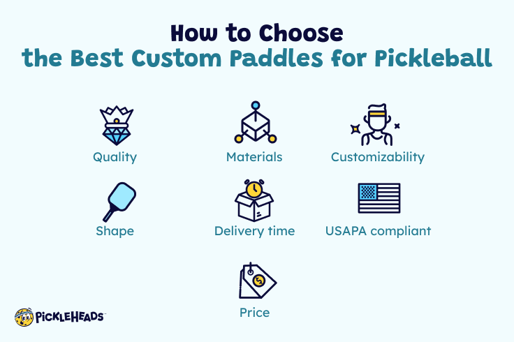 How to Choose the Best Custom Pickleball Paddles