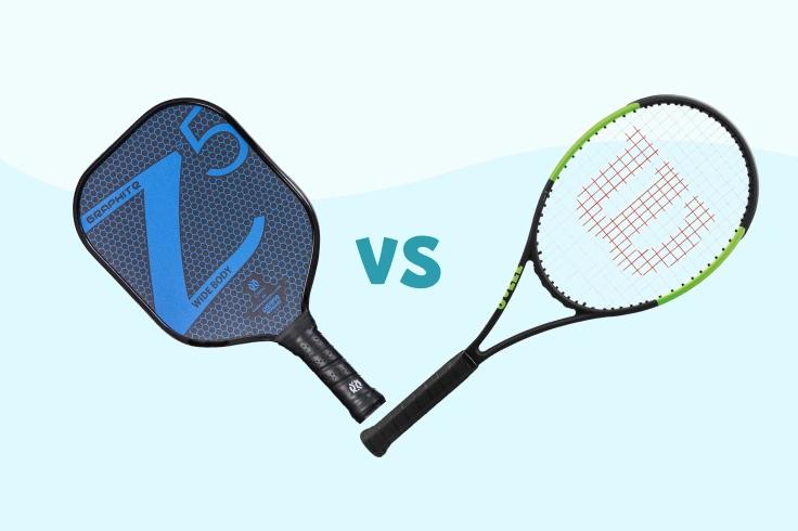 Pickleball vs Tennis - the difference between tennis and pickleball