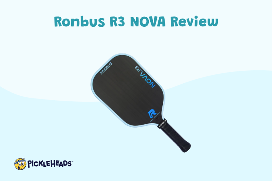 のりたま Ronbus R3 Nova Pickleball Paddle Review - DinknDrop