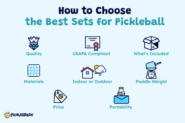 Summary - How to Choose the Best Sets for Pickleball