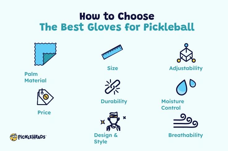 How to Choose The Best Gloves for Pickleball - Factors to Consider