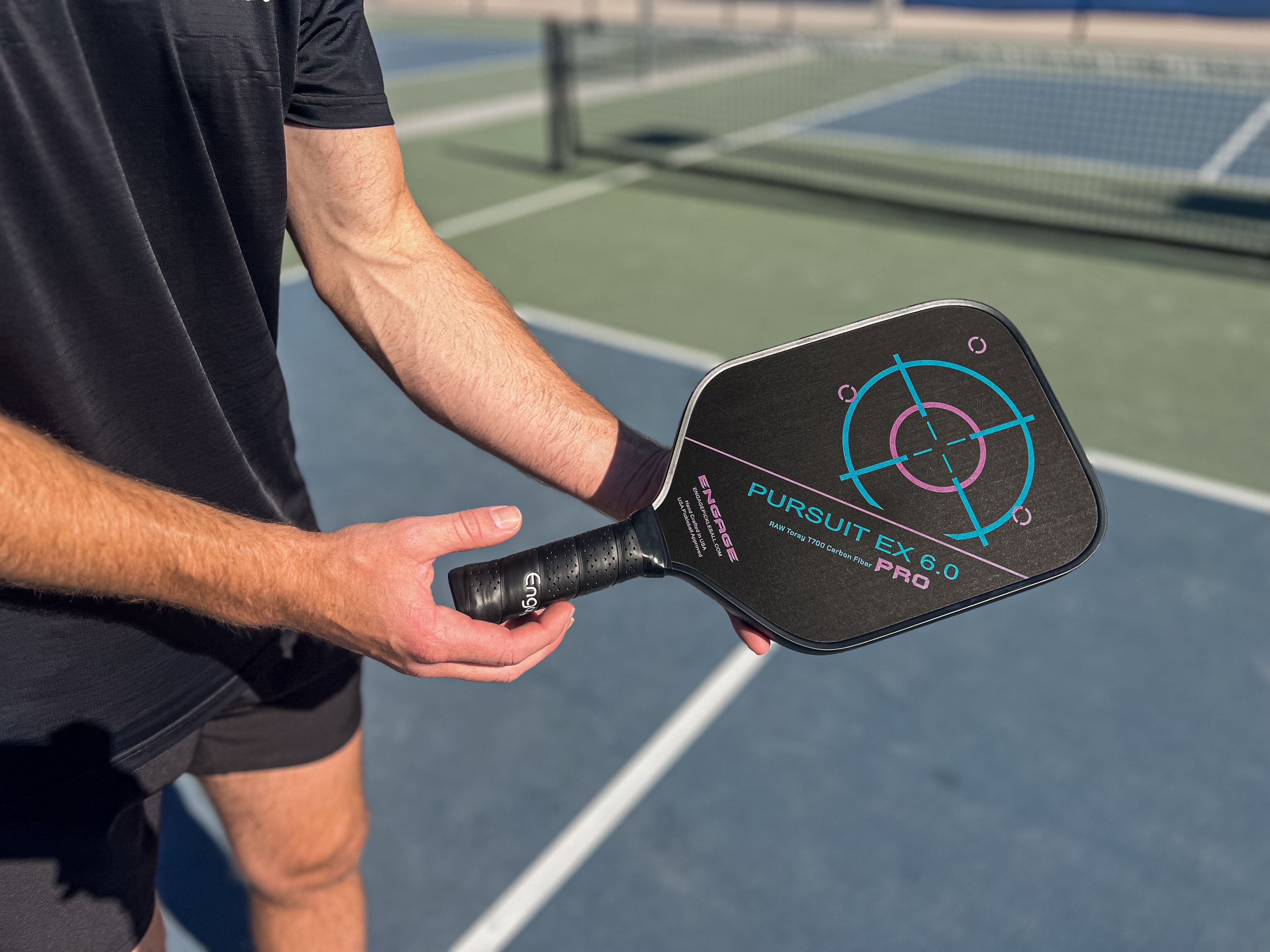 ピックルボールパドル Engage Pro MX 6.0 USAPA承認 Engage Pursuit Pro MX 6.0 Carbon Fiber Pickleball Paddle