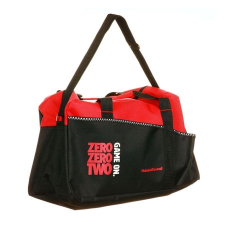 Photo of the red Game On Duffle Bag