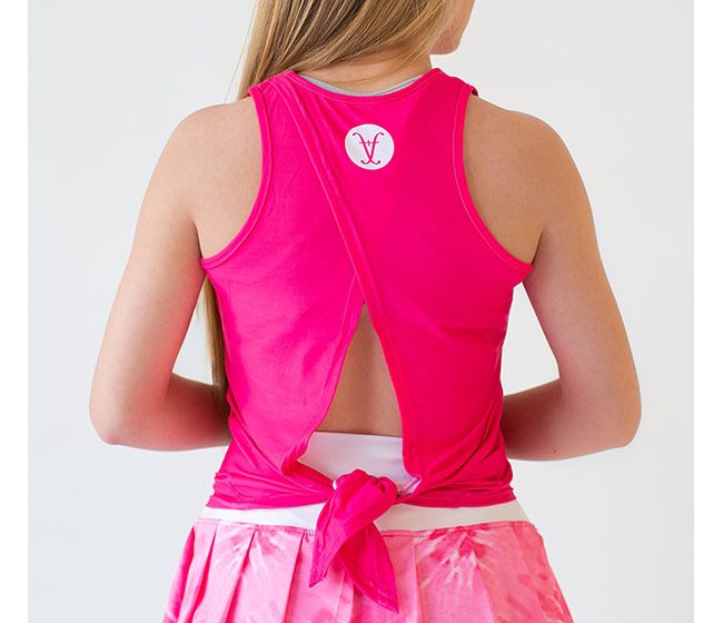 Faye+Florie’s Tie Back Tank Pickleball Clothing