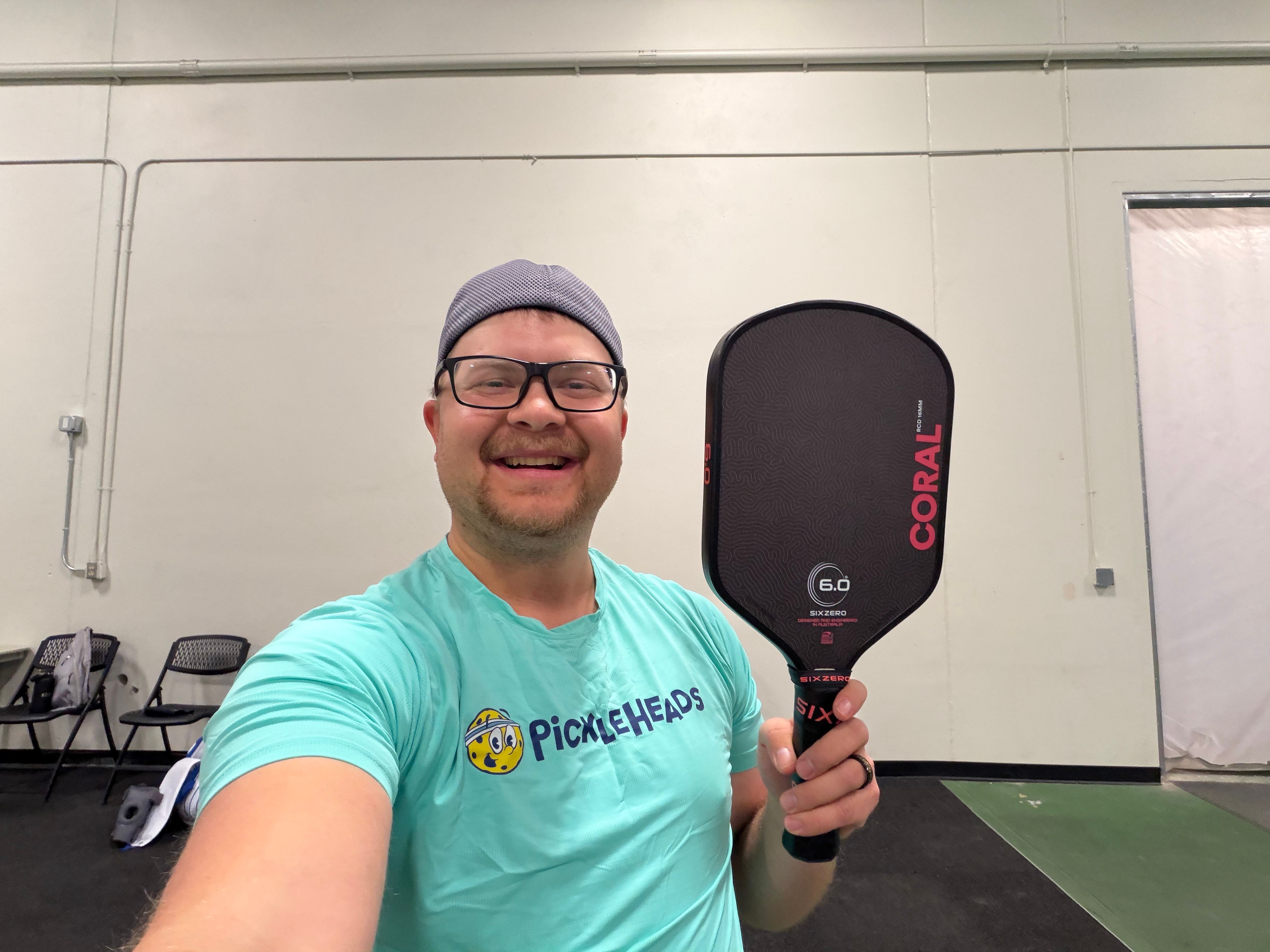 Six Zero Coral – an excellent paddle for intermediate players