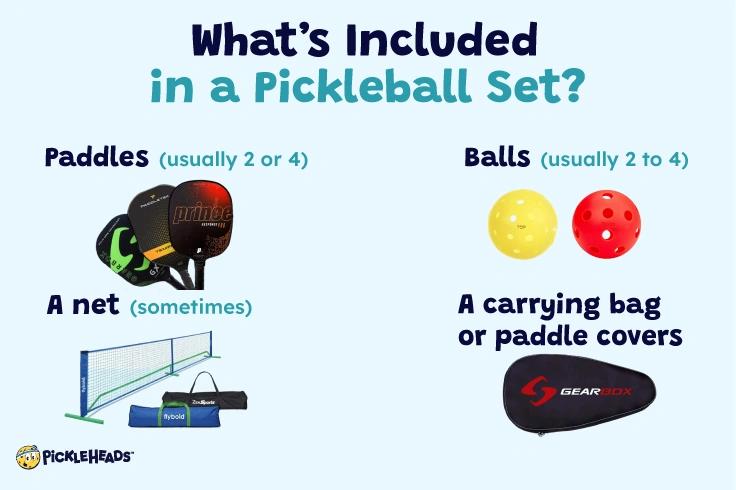 Summary - What’s included in a Pickleball Set?
